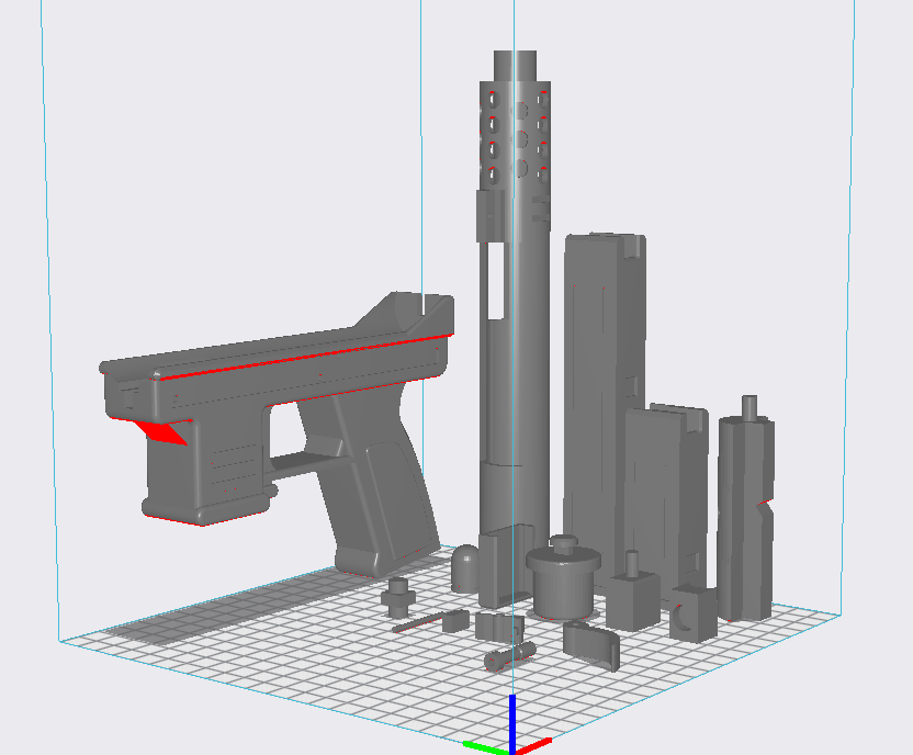 PLAS TEC 9 V1 Bolt Action Desk Toy Von Brew Boy Kostenloses STL PLAS TEC 9 V1 Bolt Action Desk Toy Von Brew Boy Kostenloses STL