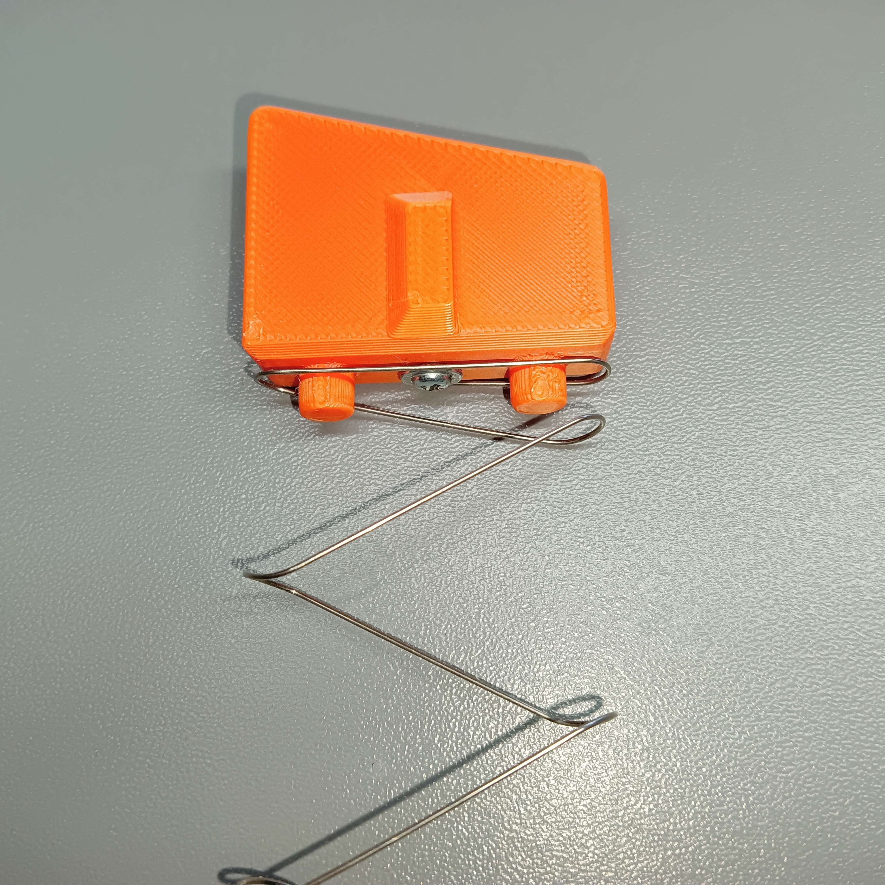 Follower for wider spring >> Nerf Half Dart Printable Angled Talon Style Magazine