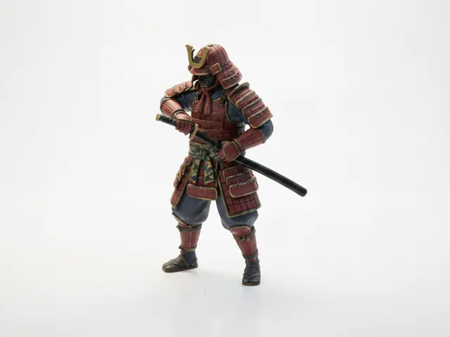 Samurai Warrior Figurine Fantasy 3D Printable