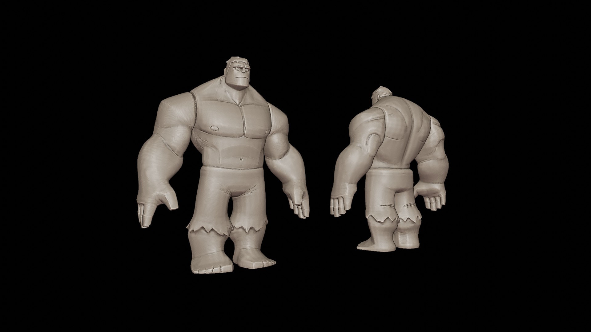 Disney Infinity Hulk by Antoine Download free STL model