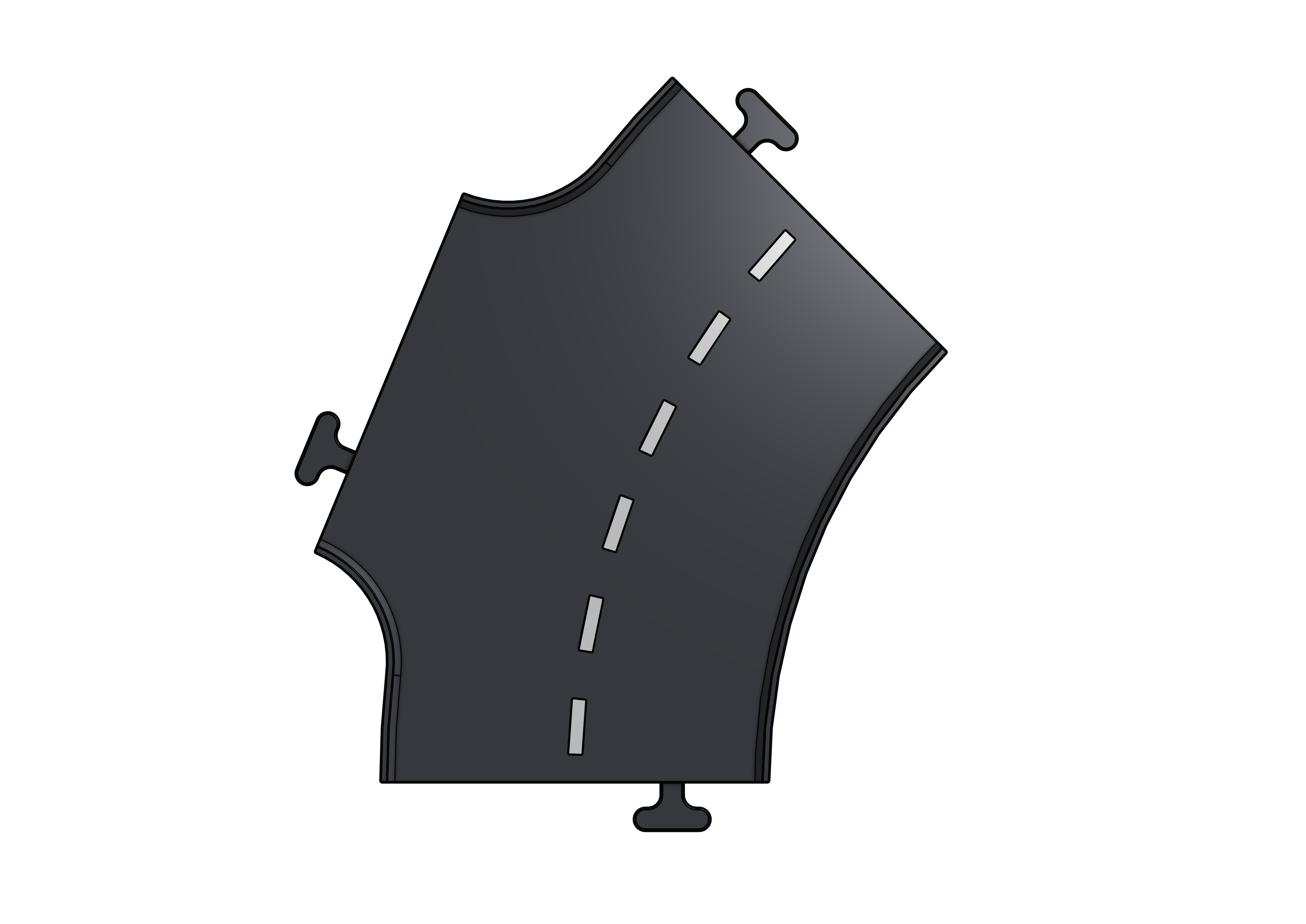 City Streets - Medium Roundabout - D2DL