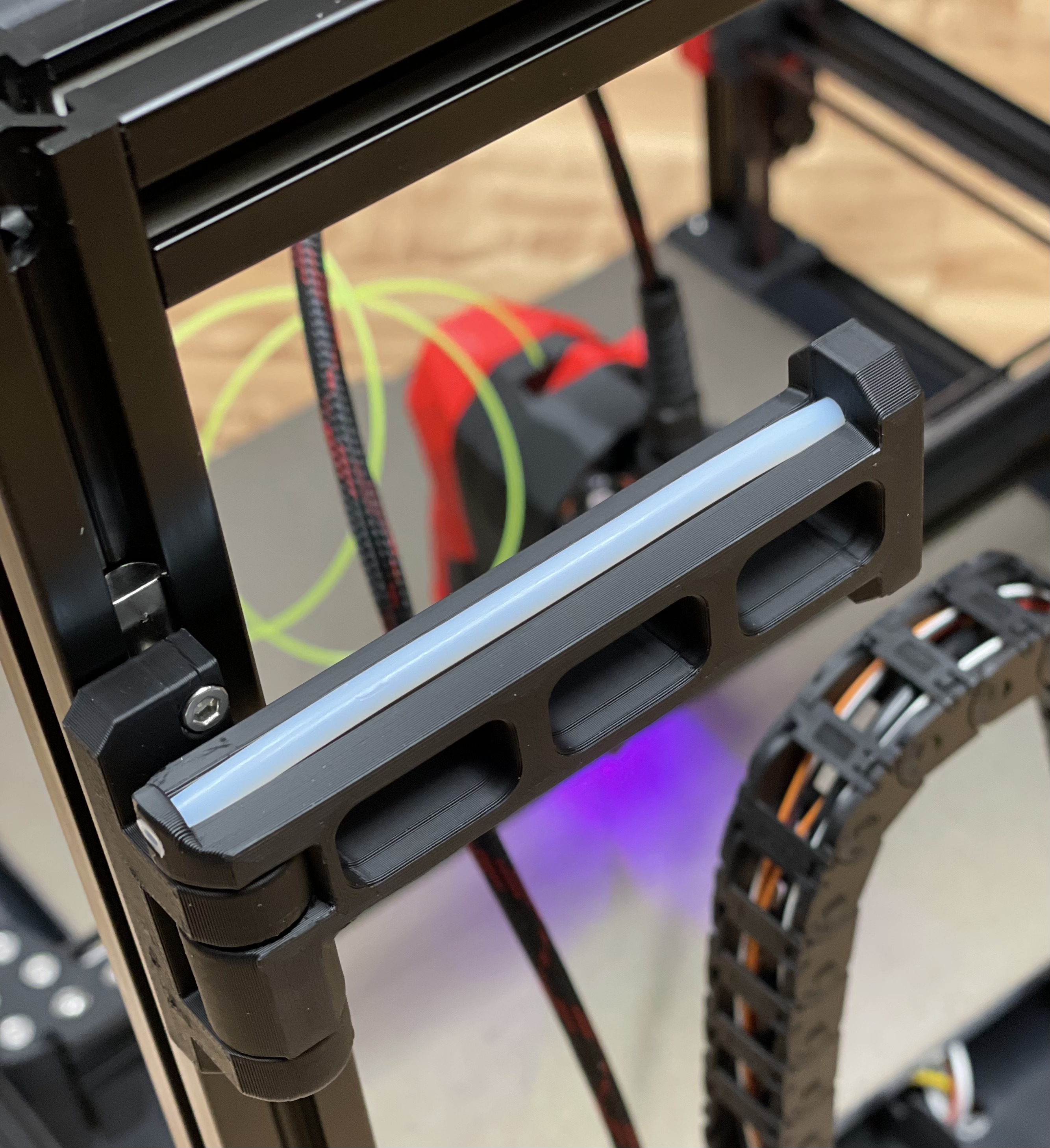 Voron 2.4 foldable spool holder with spring