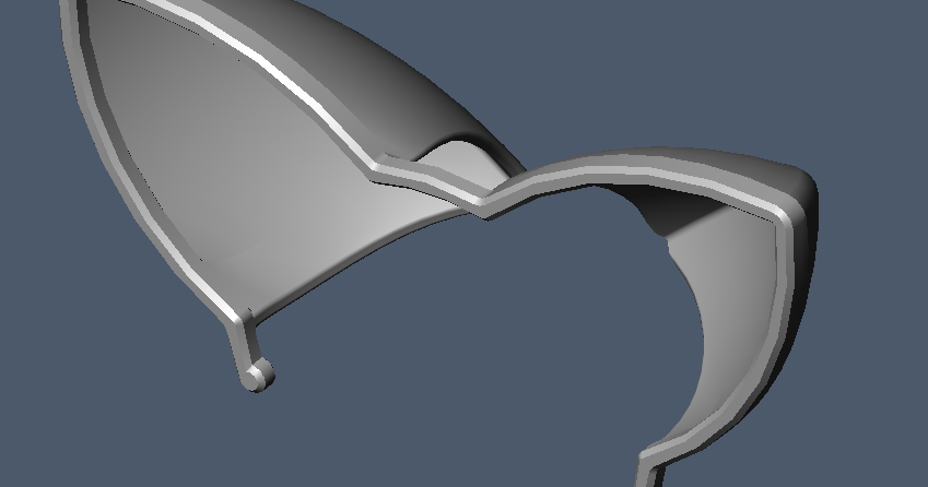 Cat Ears for Cat Skulls by j k | Download free STL model | Printables.com