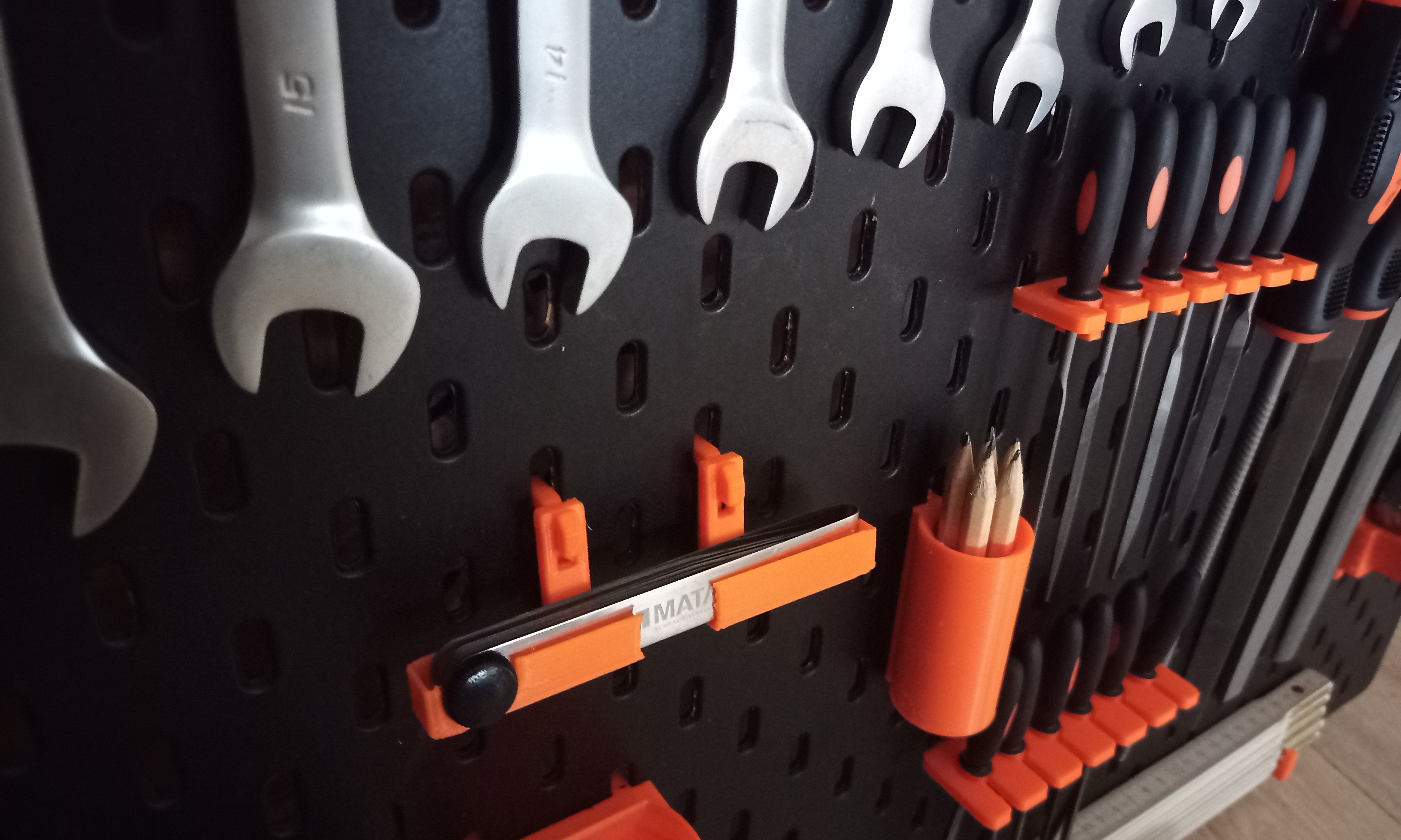 Feeler Gauge Holder w/ Universal Hook | IKEA Skadis