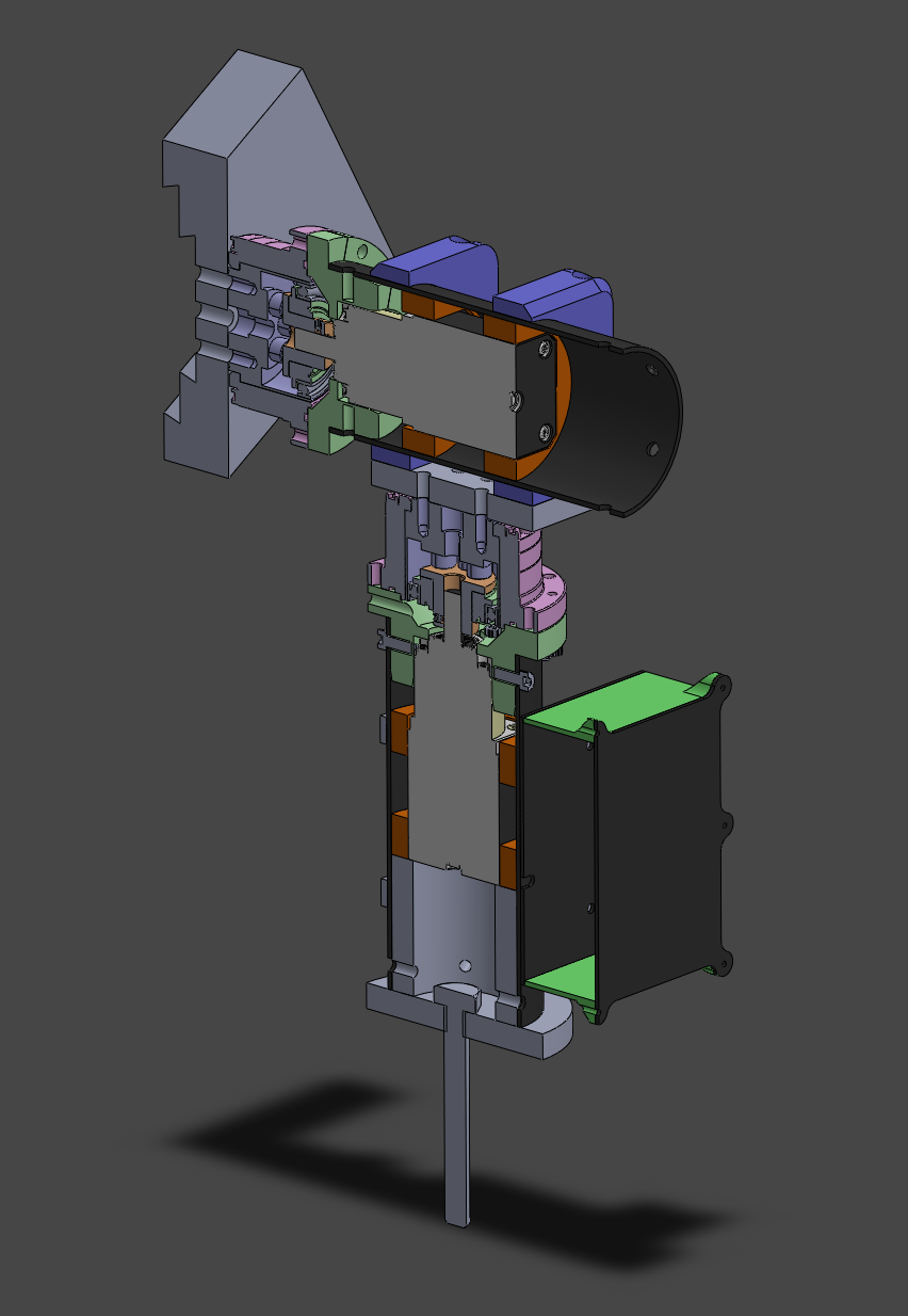 Miniatura 5 do modelo 3D Harmonic Drive Telescope Mount