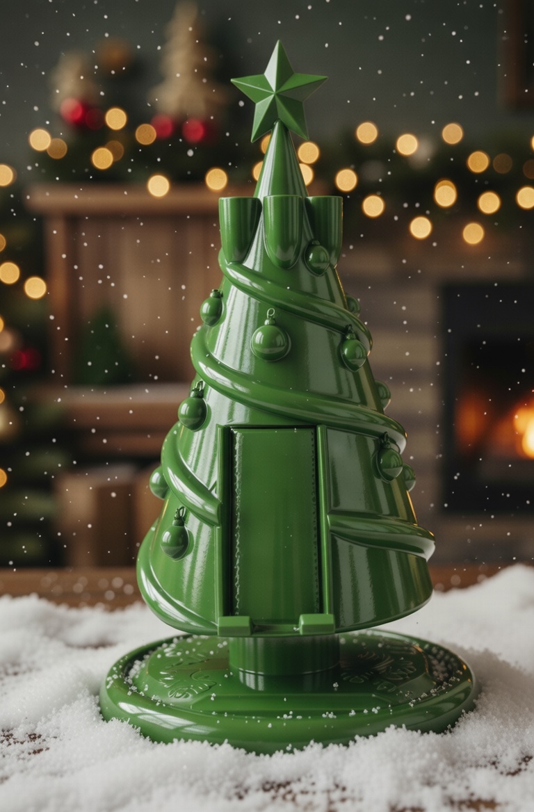 Christmas Tree Phone Stand & Desk Organizer - Multifunctional Holiday Holder (2025 Edition)