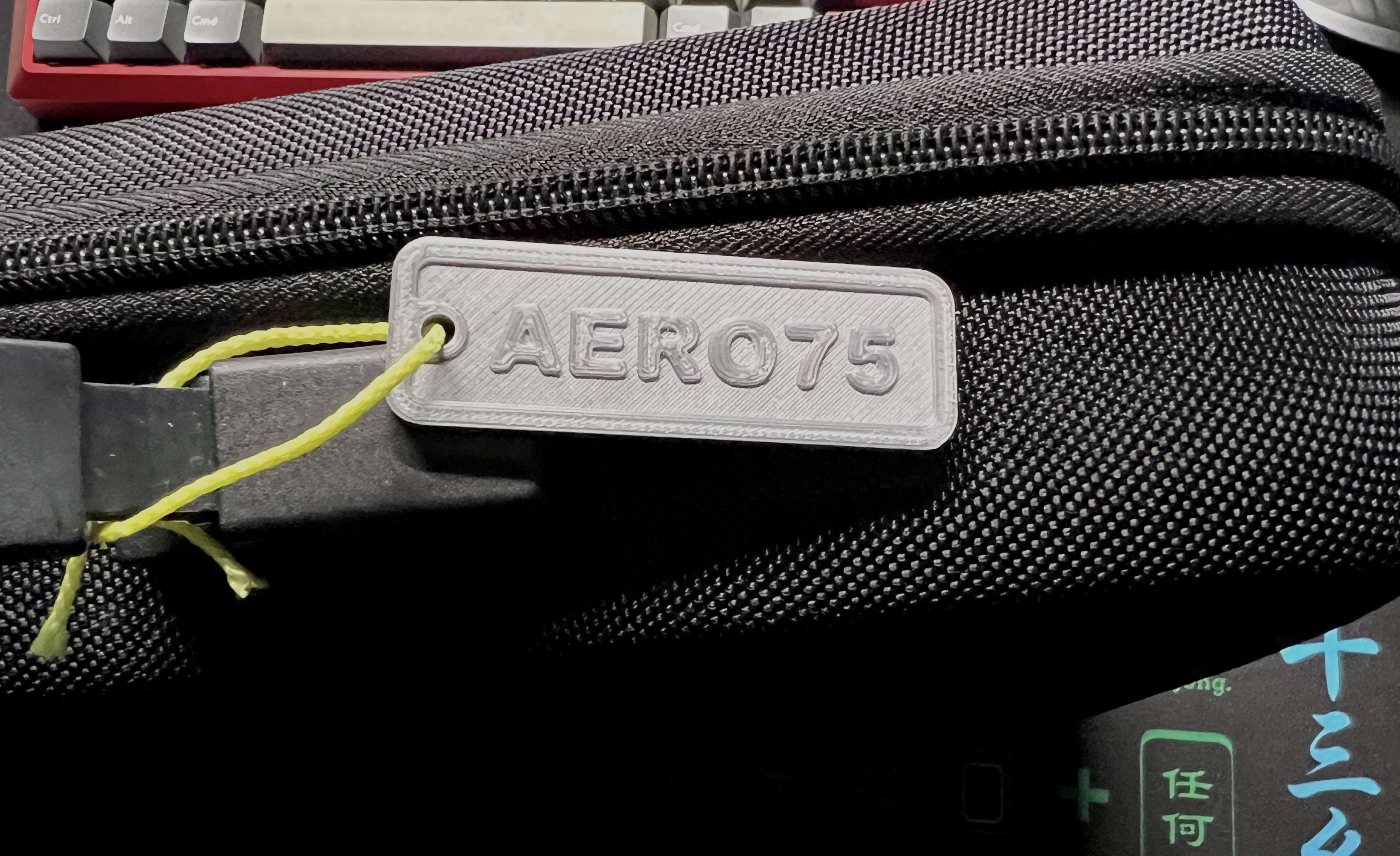 Keyboard Name Tags by Wise Donkey Download free STL model