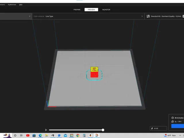 Calibration cube
