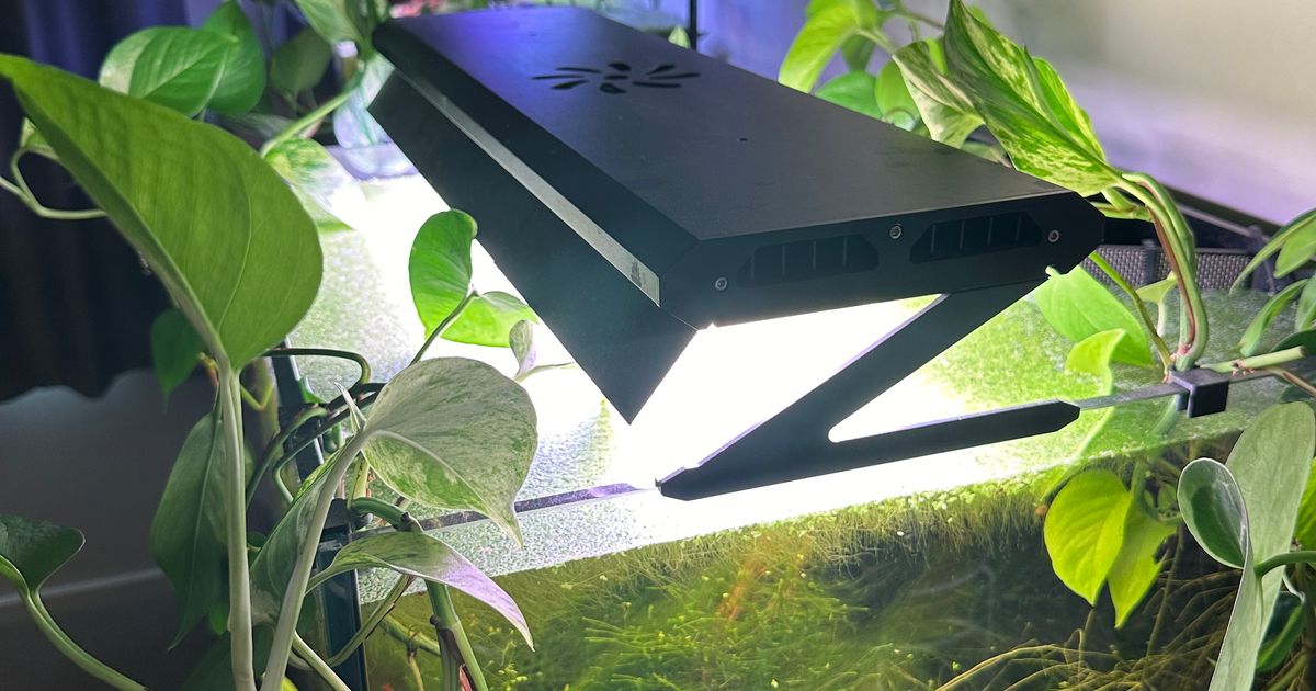 Aquarium Light Shade Week Aqua P series by Ryan Download free STL