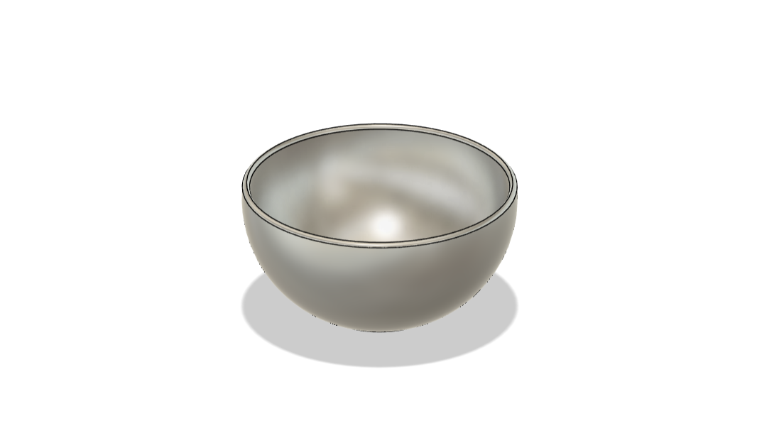 Simple Printed Bowl for Small Items