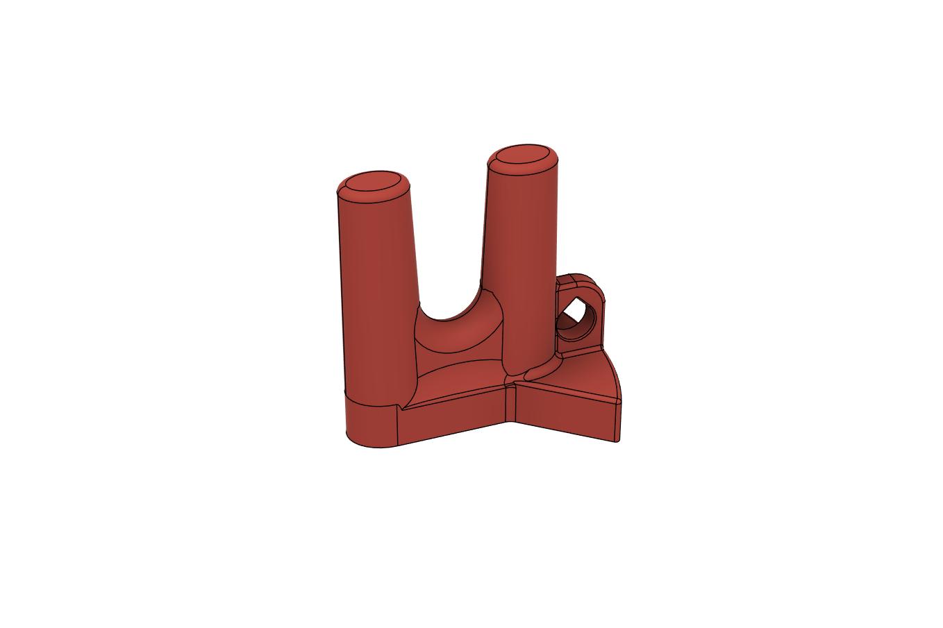 Miniatura 3 do modelo 3D Door Hinge Wedge Tool