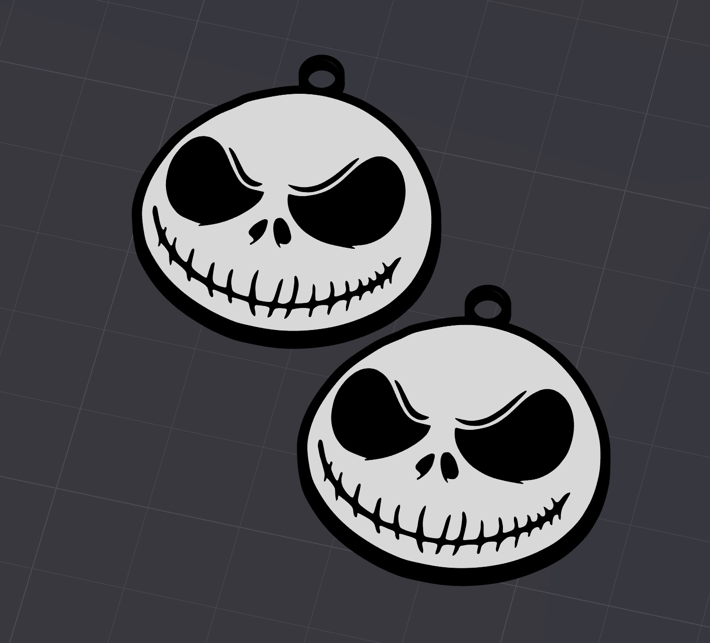 Jack Skellington earrings