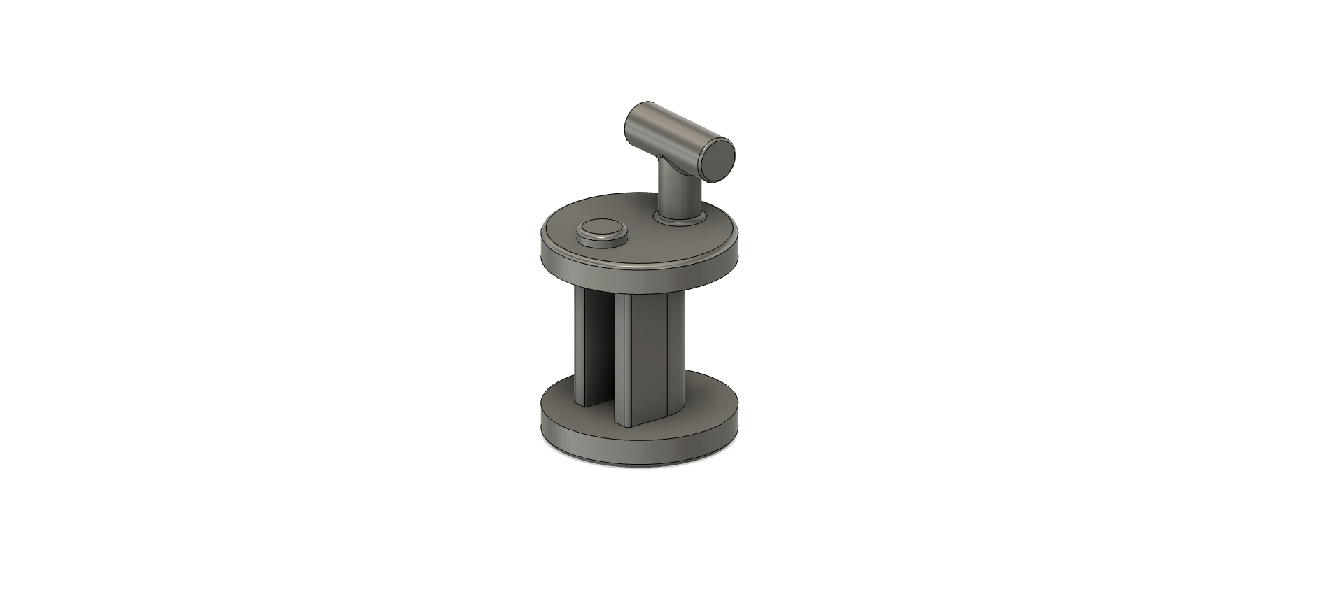 Ikea Skadis hook replica (SKÅDIS)