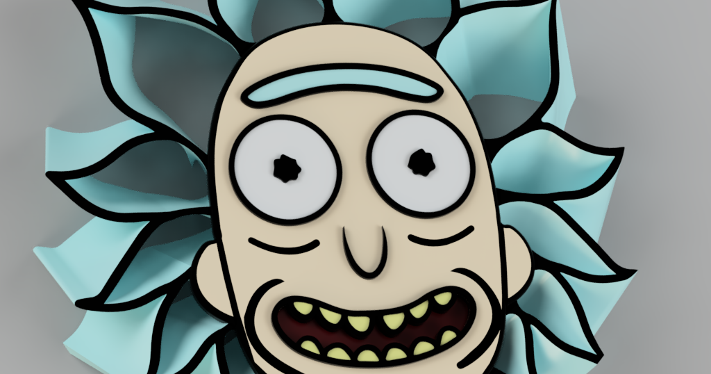 Fan Showdown - Fan Rick! - Rick and Morty by Brian Bu | Download free ...