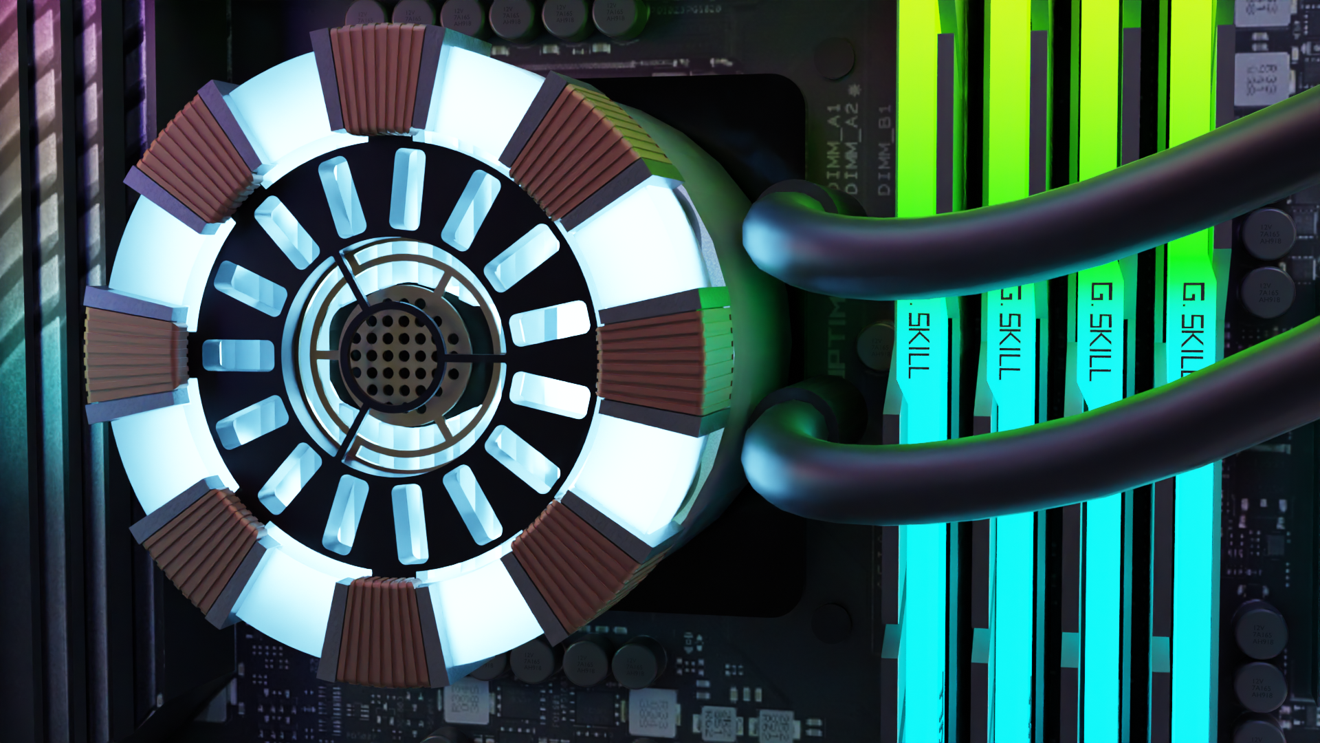 Iron Man Atmos Arc Reactor Badge! (OPTIMIZED)