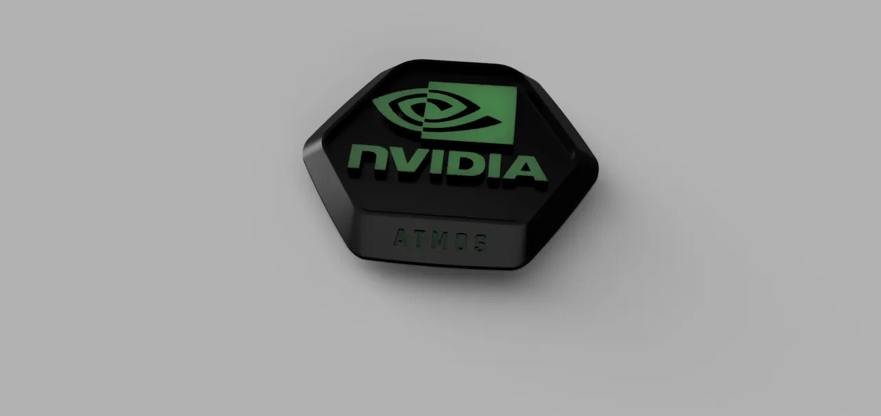 Atmos Nvidia badge by Hakon | Download free STL model | Printables.com
