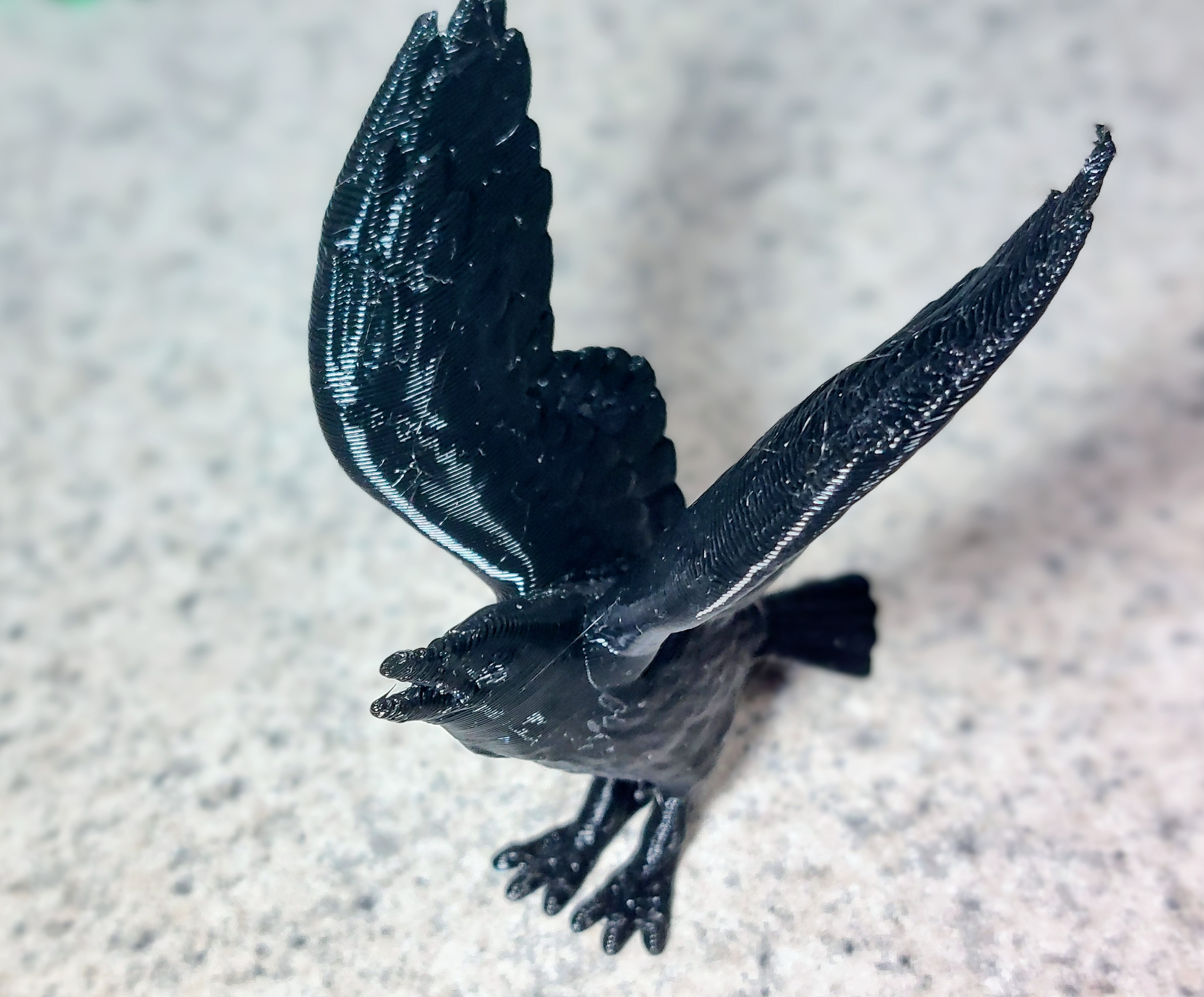 Raven Remix - SMALL 3D model thumbnail