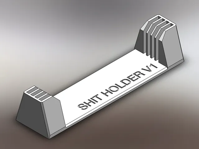 Shit Holder V1 - Bed Plate Holder