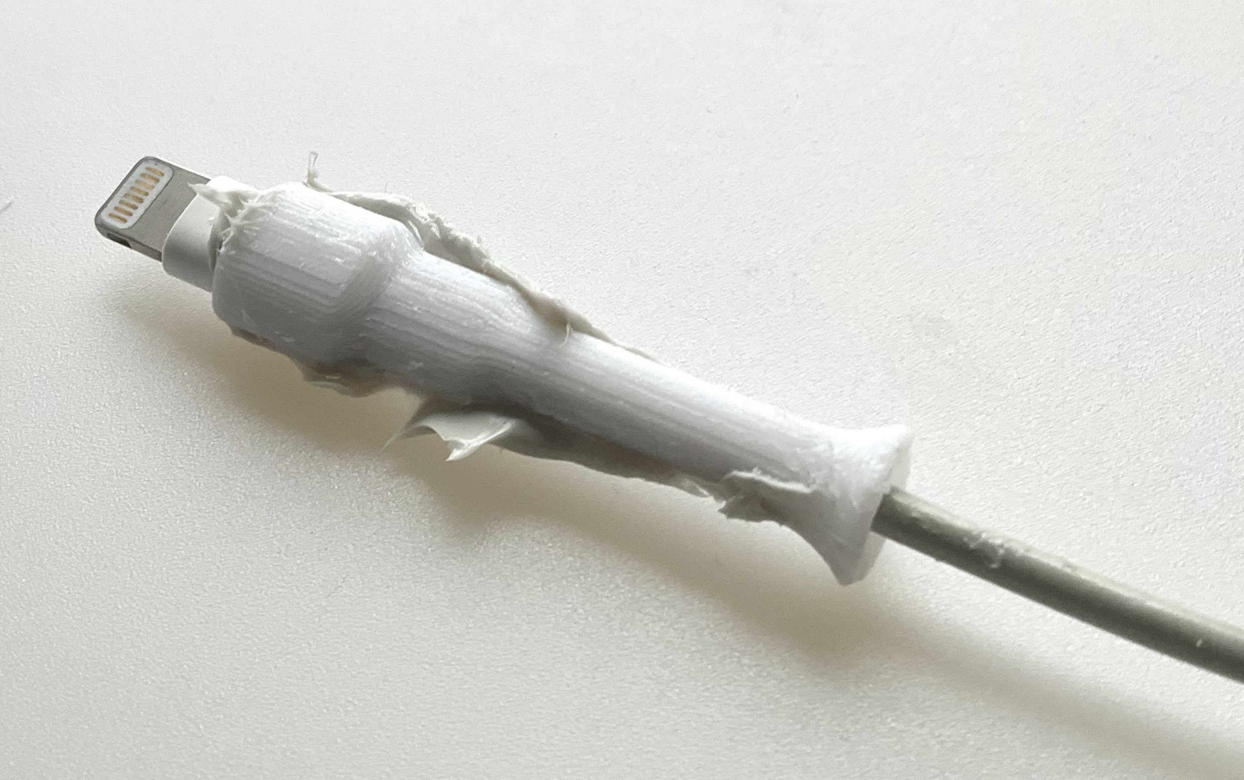 Apple Lightning cable connector repair solution by Ulbisch Download free STL model