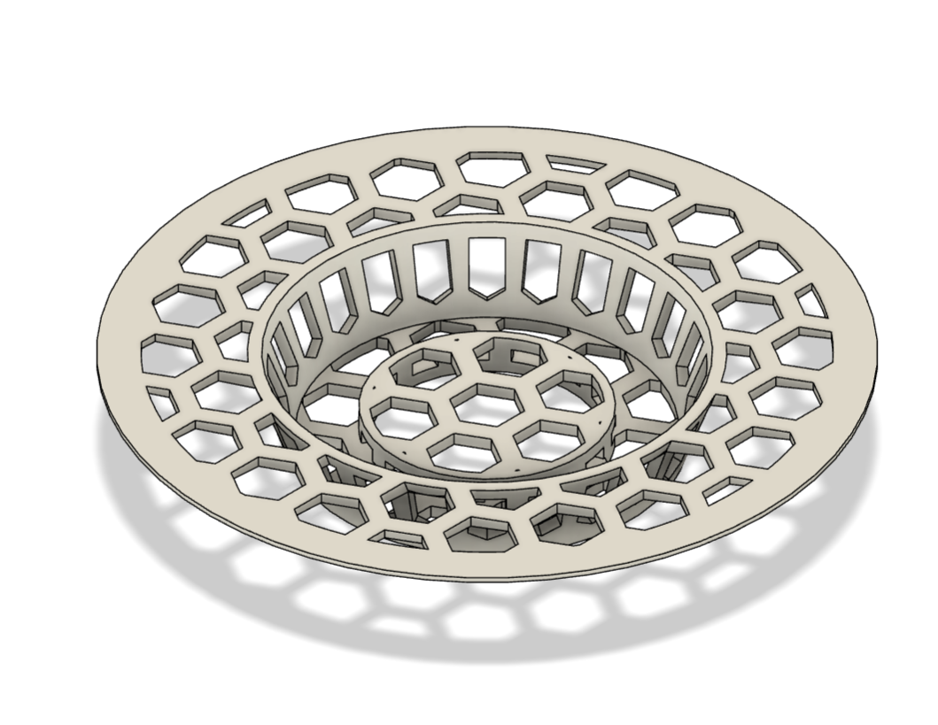 Drain strainer (parametric)