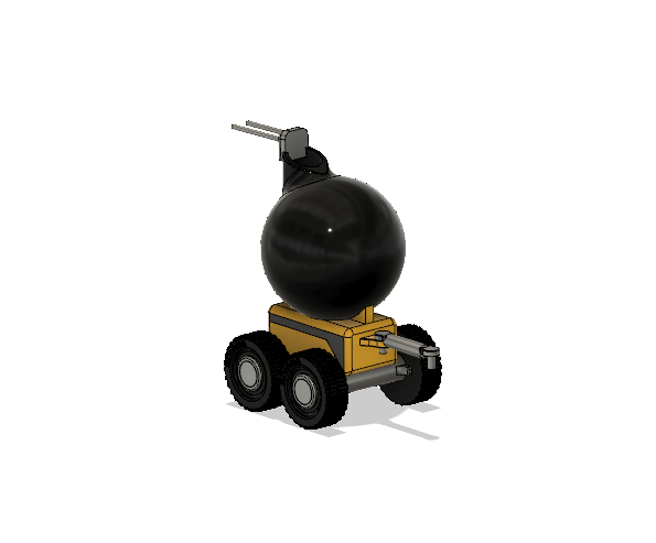 Yellow Zil War Rig - Part 3 Fuel Pod