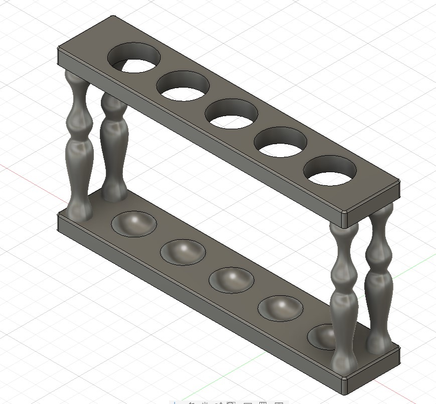 Large size test tube holder