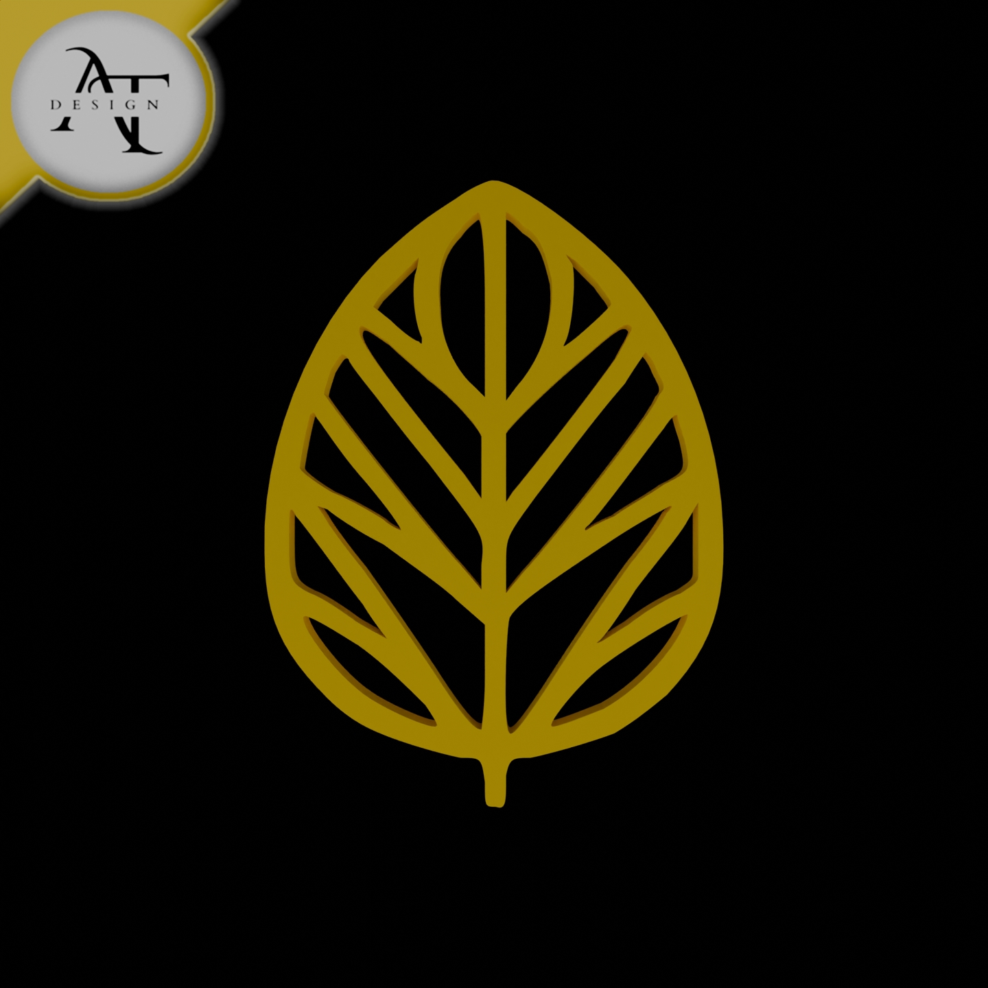Simple Leaf Symbol - 2D Art
