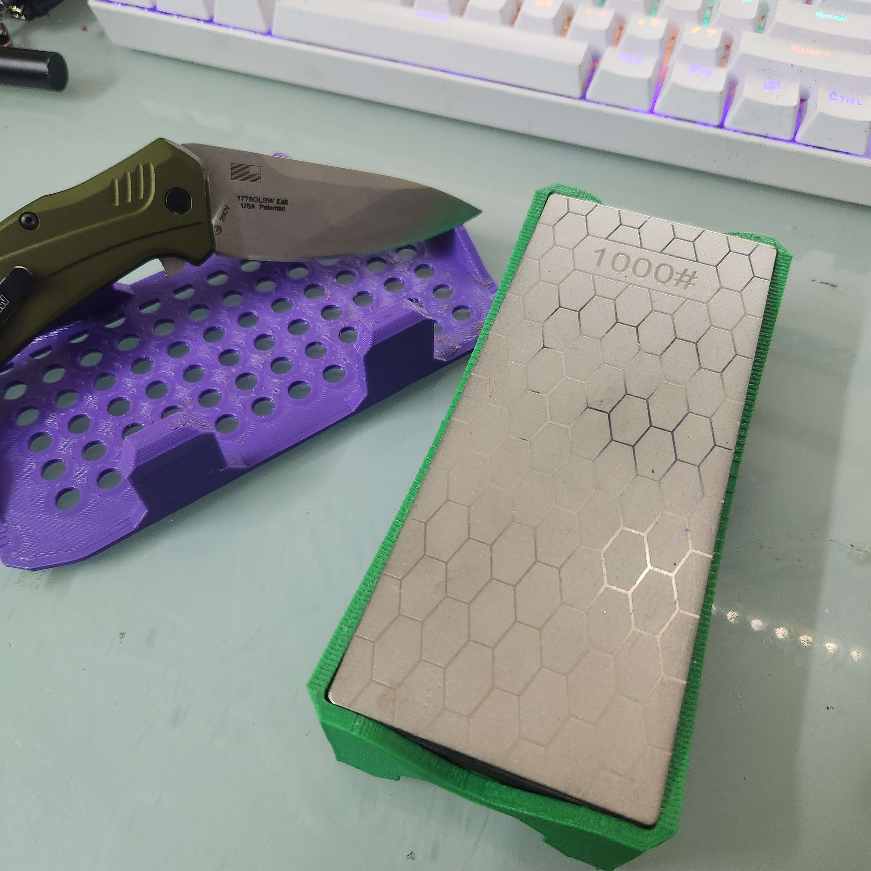 Diamond Sharpening Plate Holder by Proximity Limited Download free