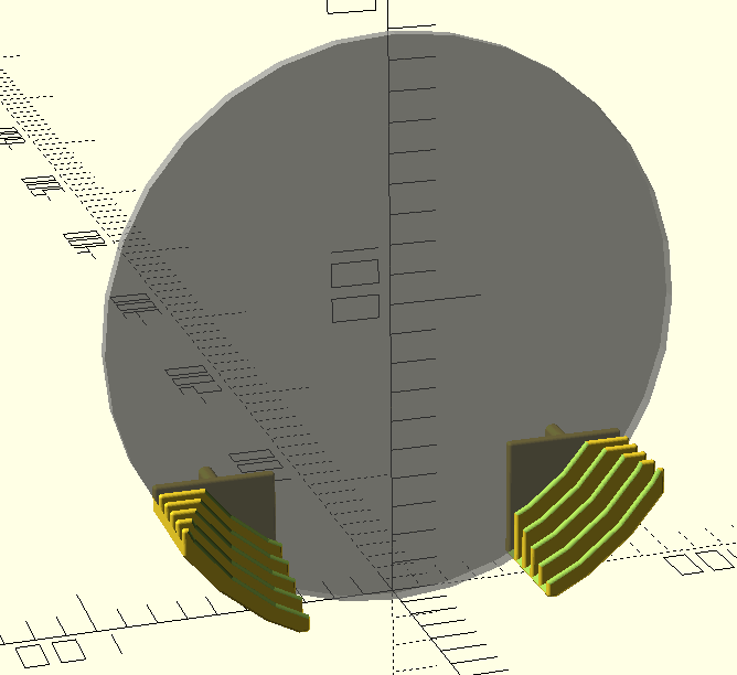 Miniatura 4 do modelo 3D SKÅDIS Parametric Disk Rack