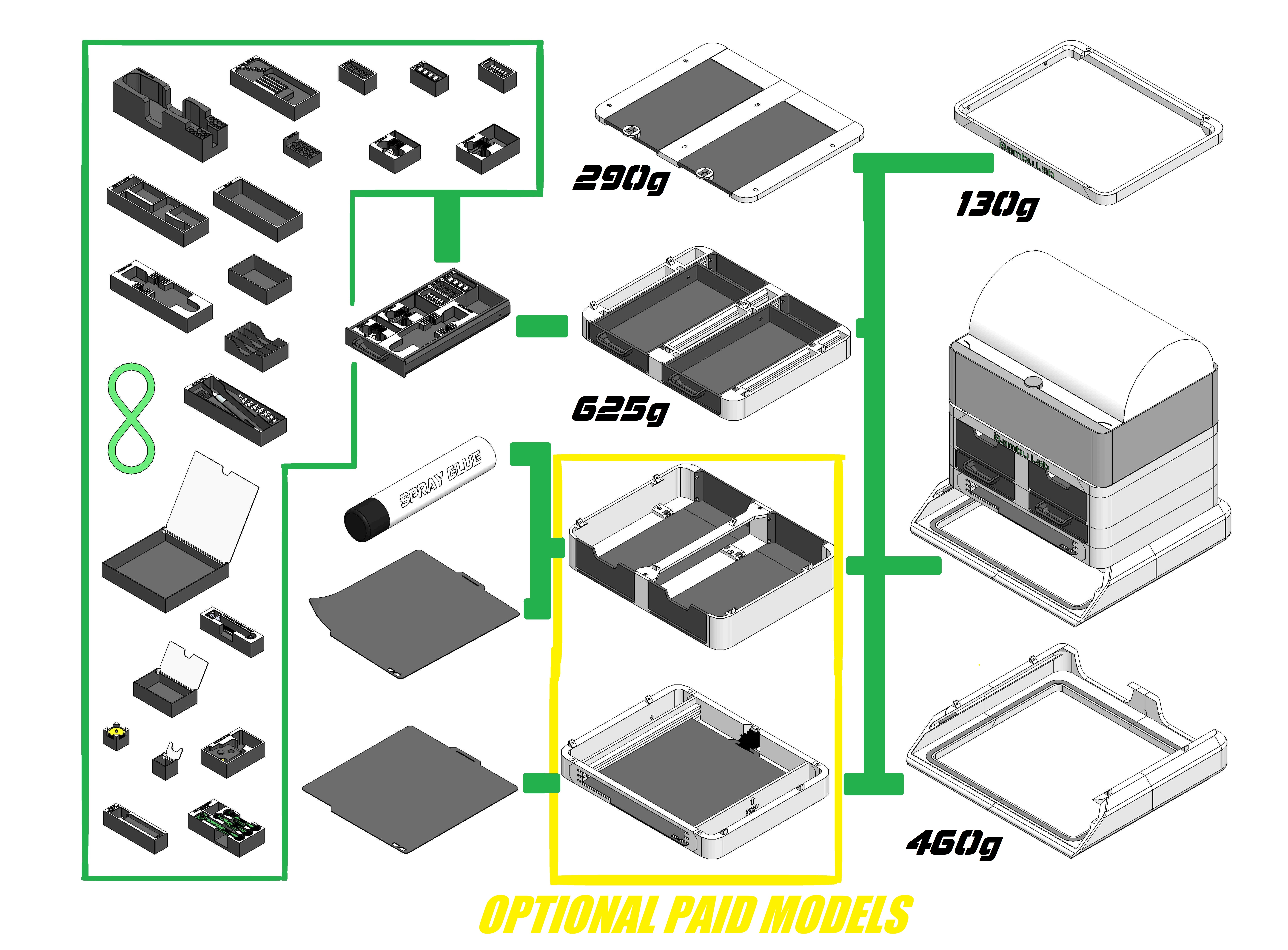 [BaBo duo] riser module por Willi | Descargar modelo STL gratuito ...