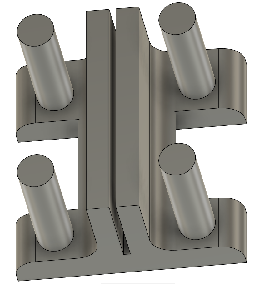 foil SEM sample (cross section) holder