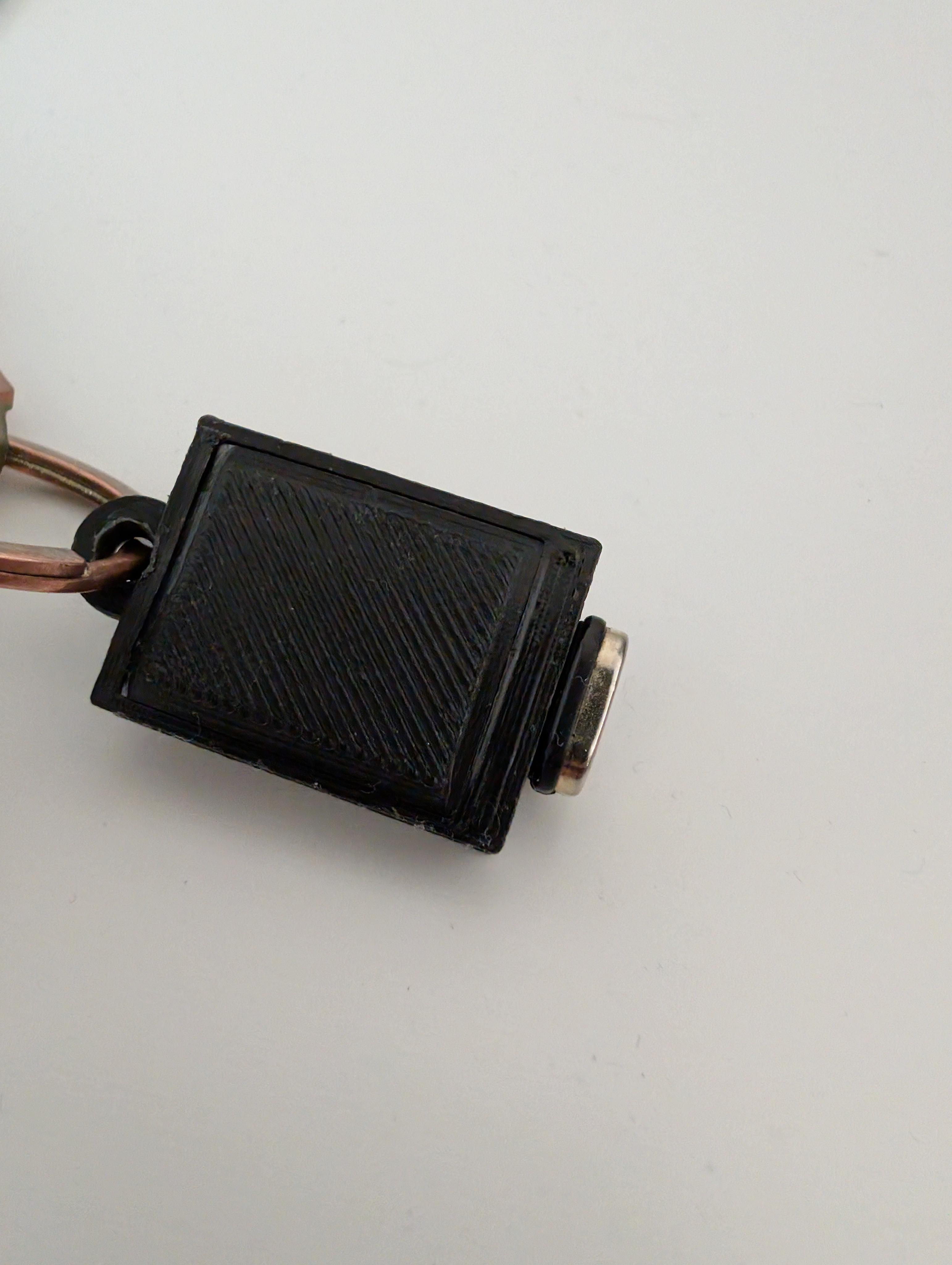 ESP32-C3 tiny case for keychain (snug fit)