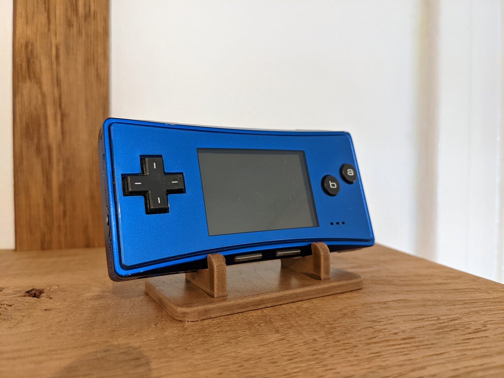 Gameboy Micro display stand