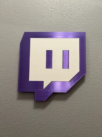 Twitch Logo Wall Art