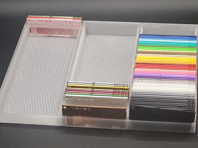 60, 120, 180 Swatch Holder for Customizable Filament Swatch