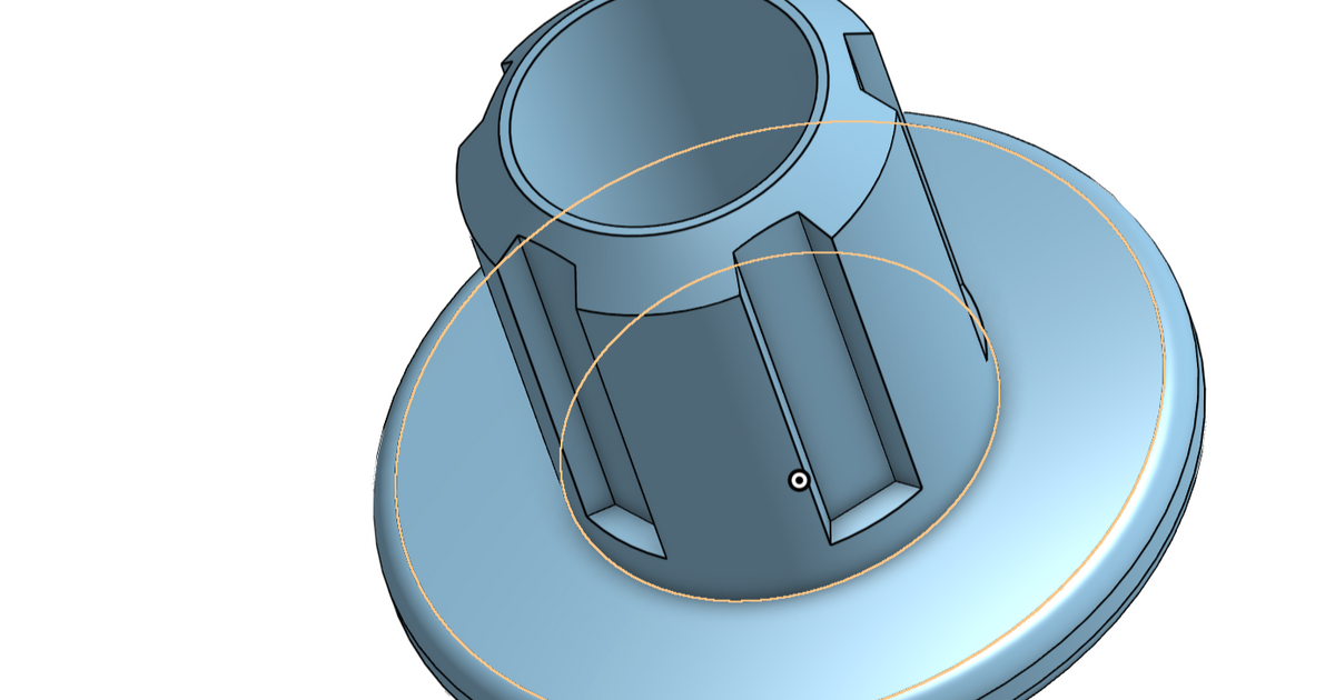 Endcap for small holes by big_brooklyn Download free STL model