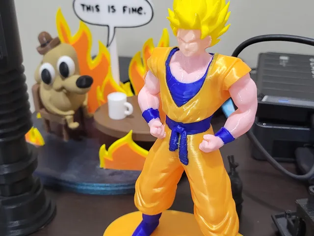Dragonball Goku Support Free Multicolor MMU
