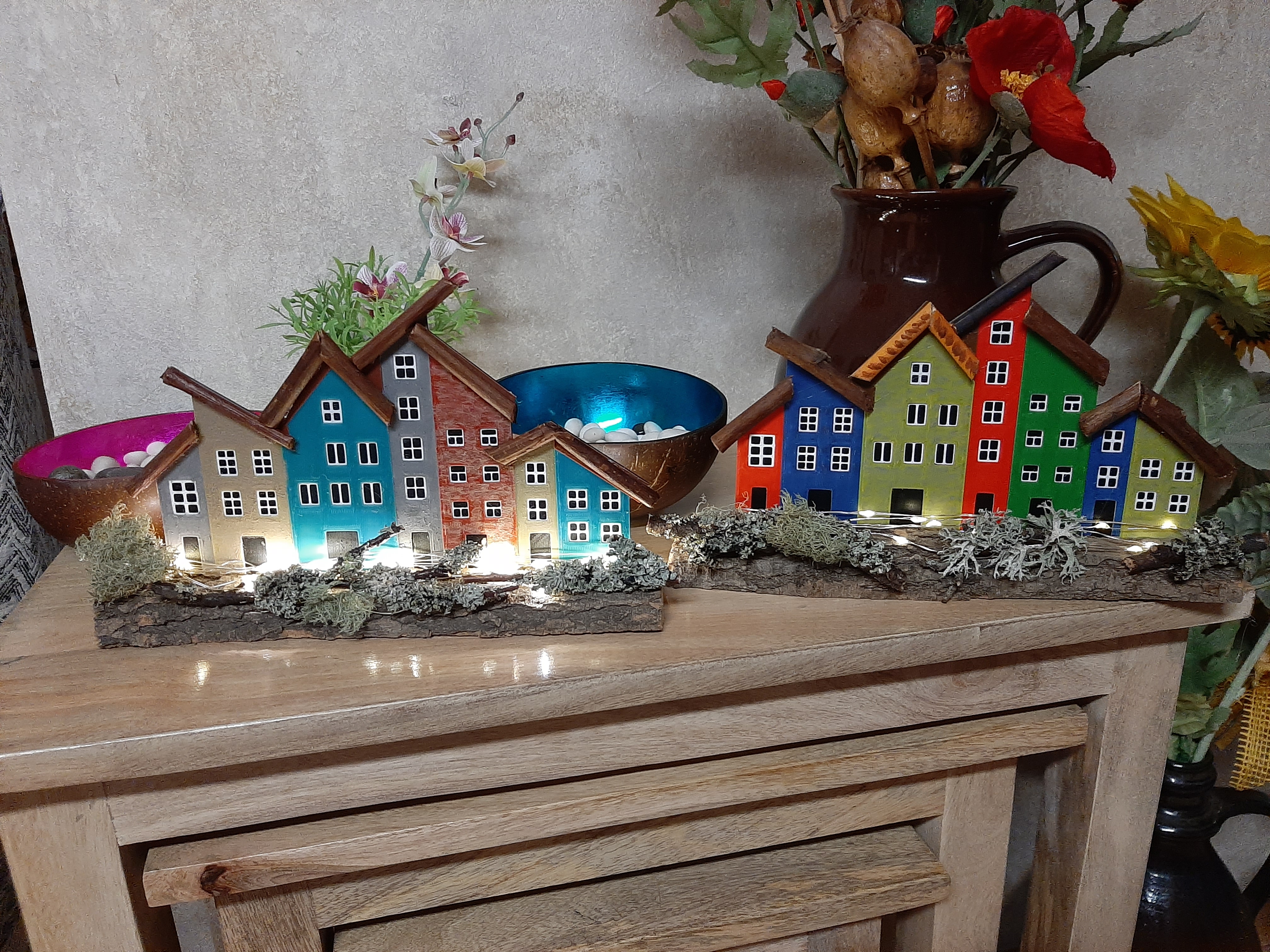 dekorace  domečky — miniatura 2