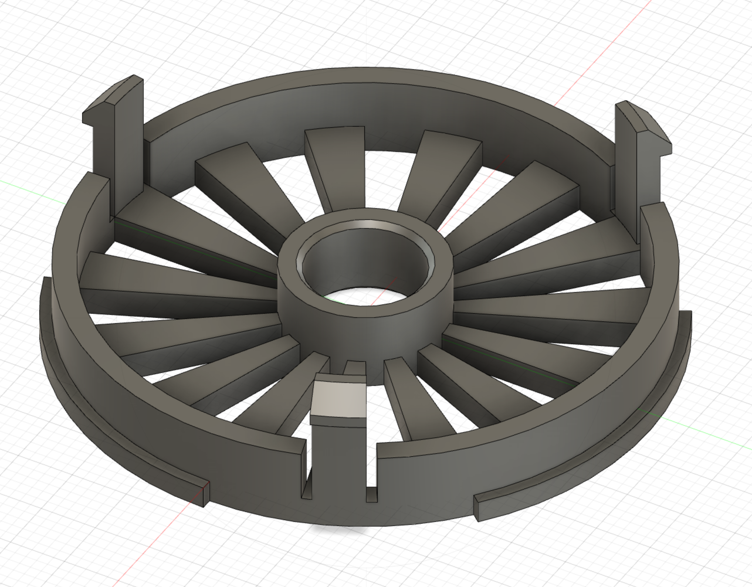 Miniatura 3 do modelo 3D Prusament Spool Adaptor (parametric)