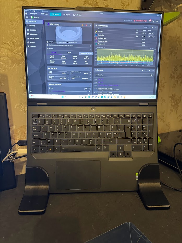 Lenovo Legion i5,i7 pro vertical stand by Darth_Maul90 Download free STL model