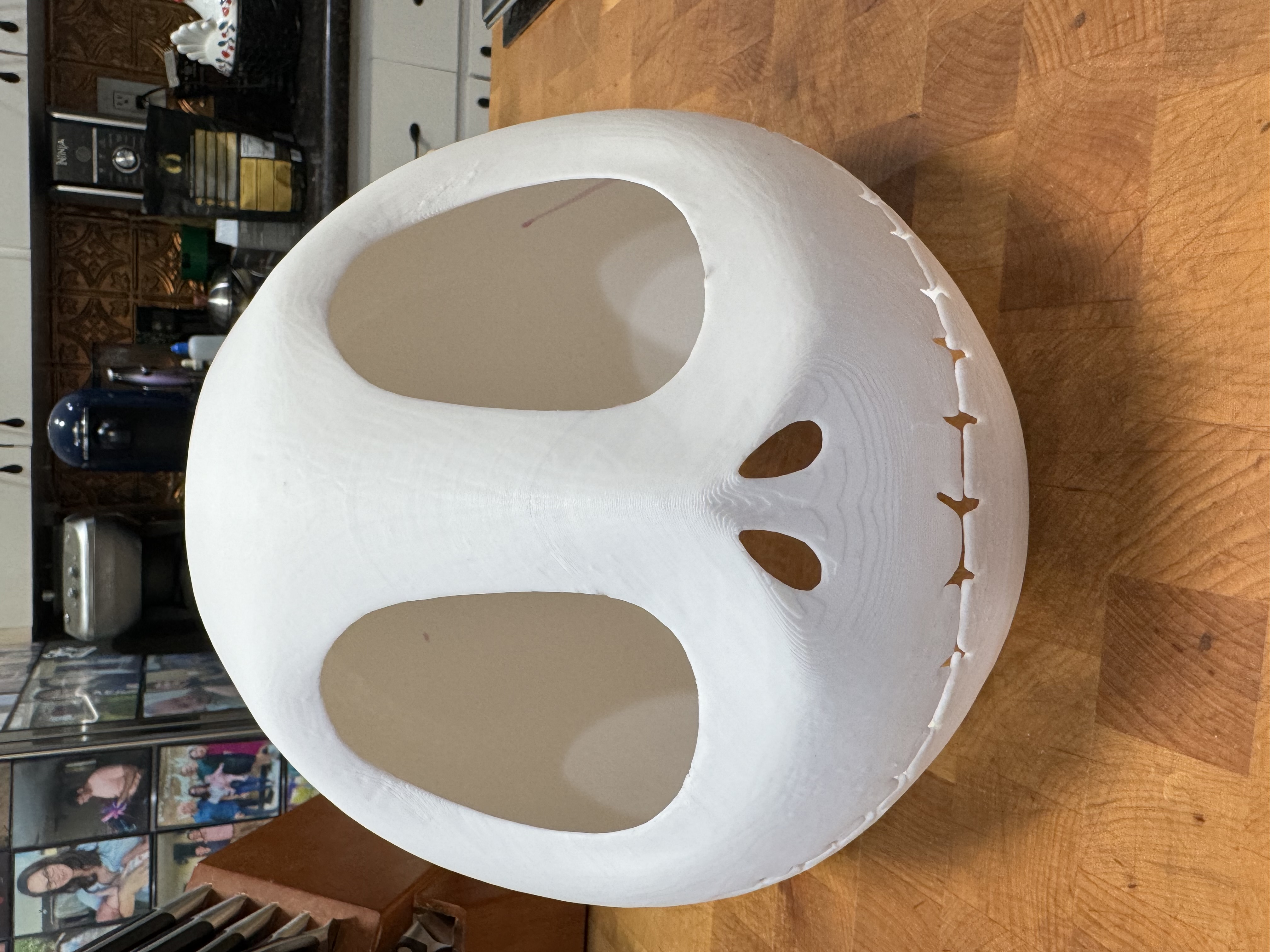 Jack Skellington Helmet - 2 pieces