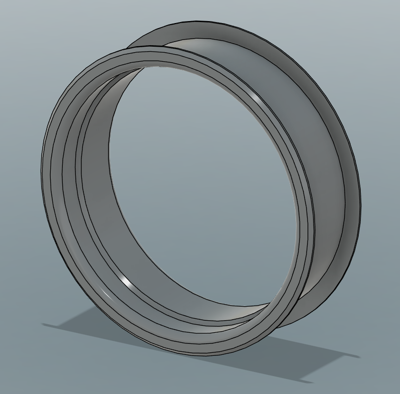 Parametric cable bushing/feed through / Parametrischer Kabeldurchlass — miniatura 2