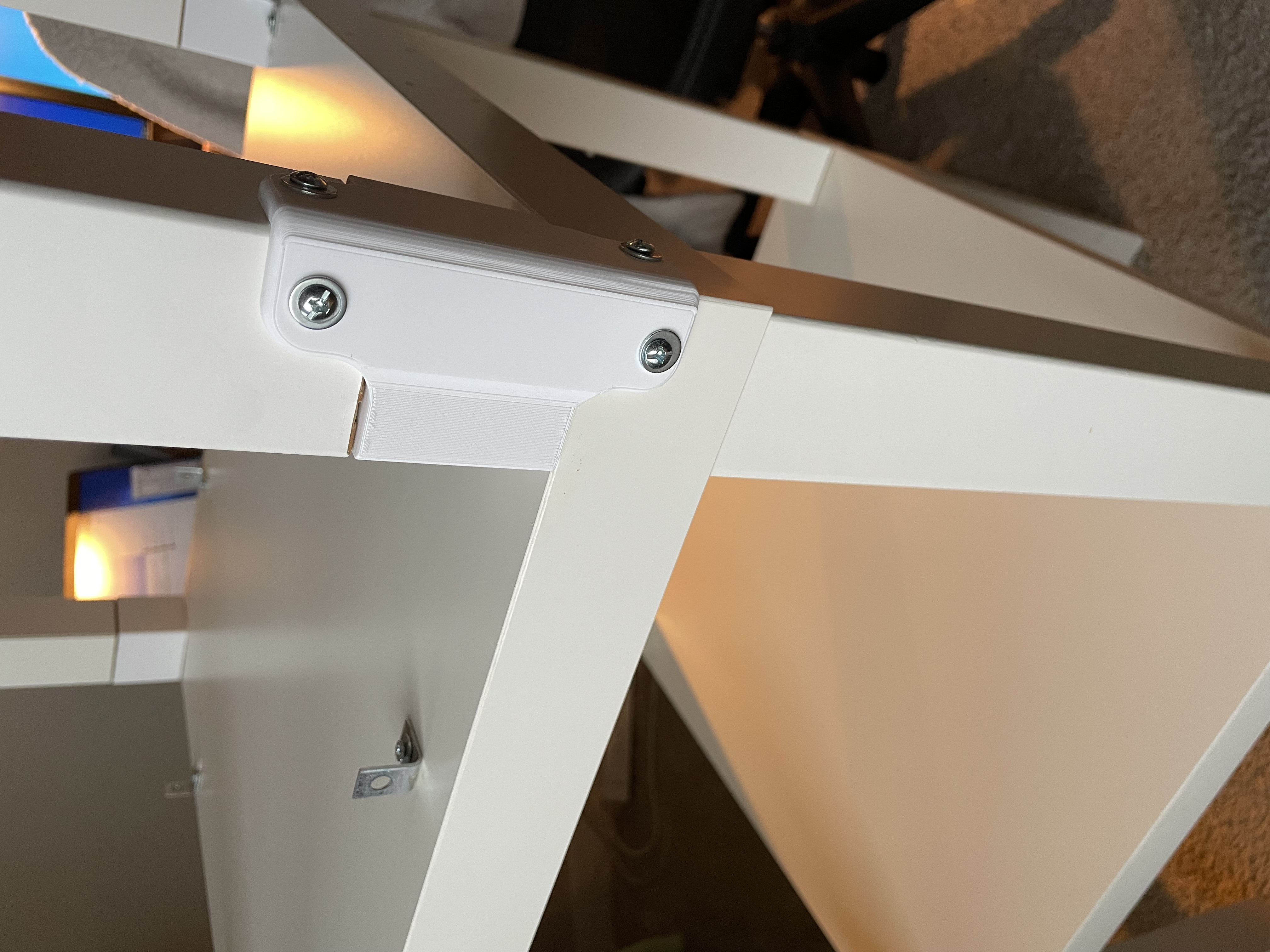 Miniatura 2 do modelo 3D IKEA LACK riser kit (increase height 5cm/2in)
