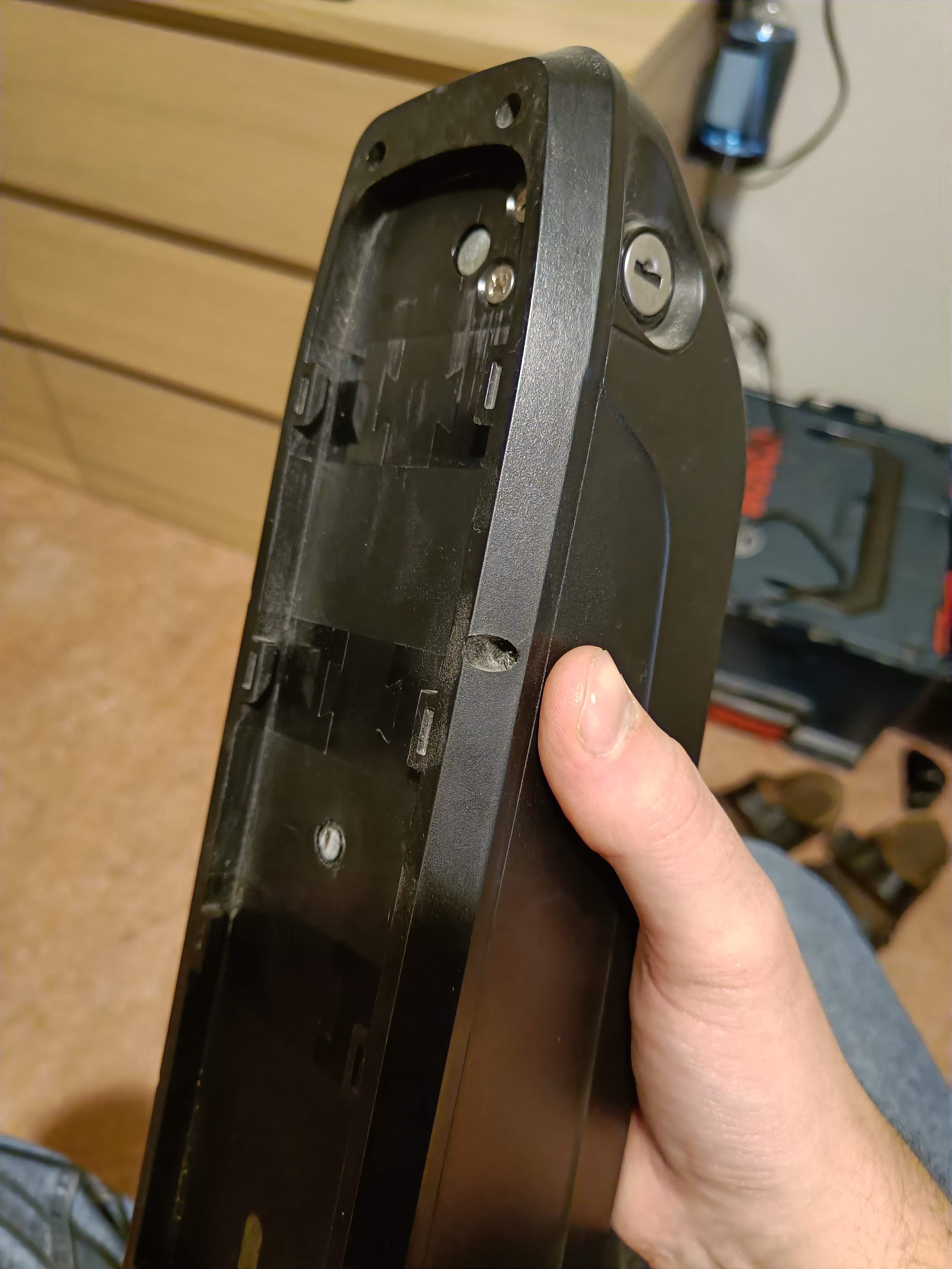 Ebike Battery Wall Mount by Marcus Download free STL model