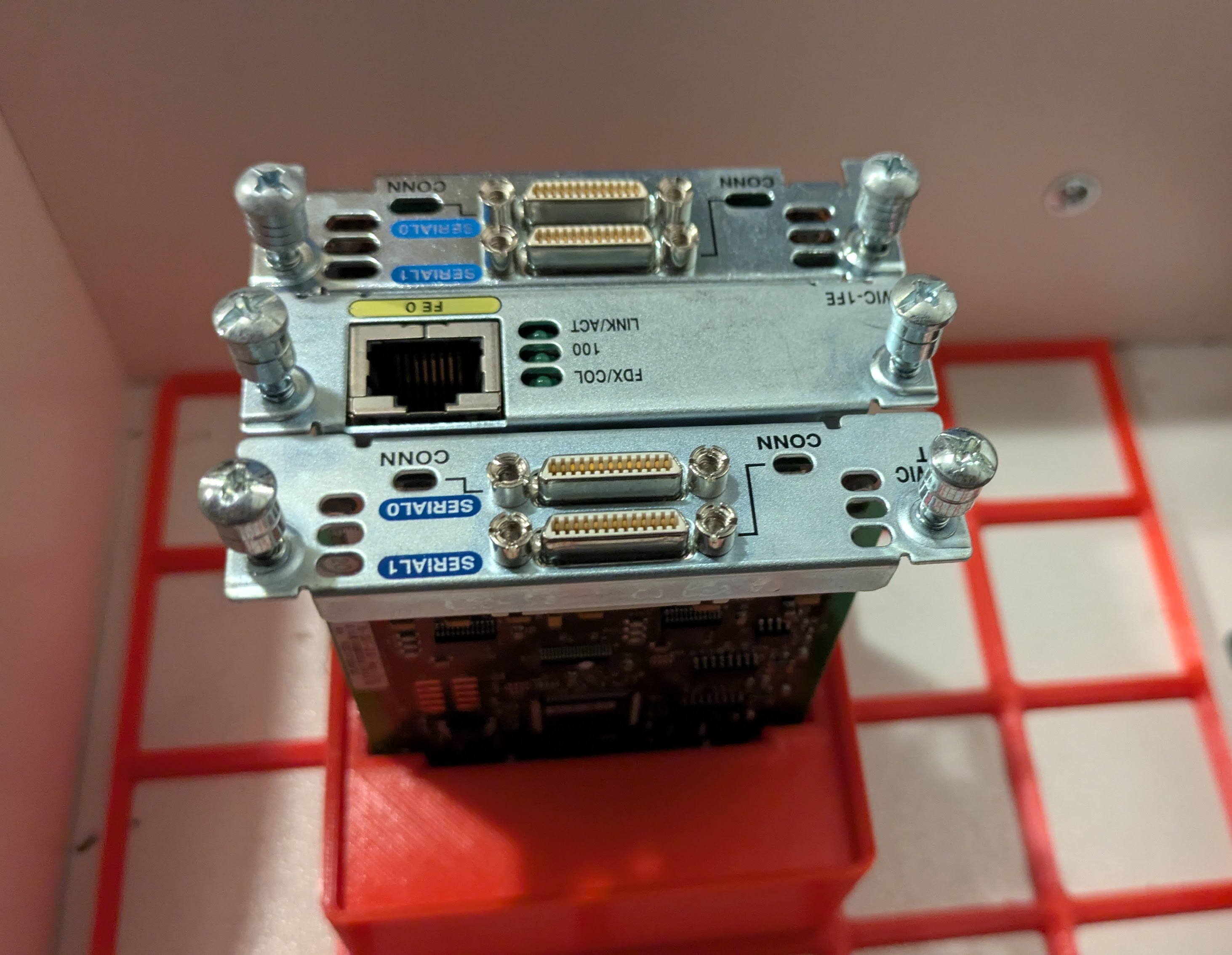 Gridfinity Cisco WIC Card Holder