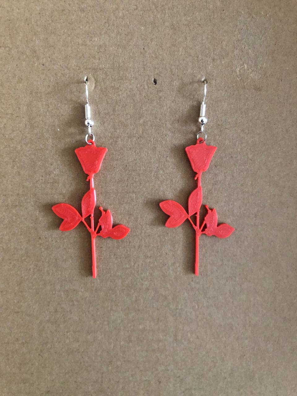 Earrings pendant Depeche Mode band Violator