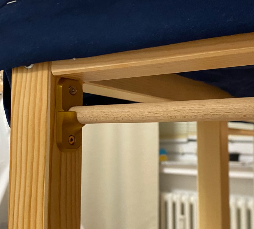 IKEA Kura curtain holder