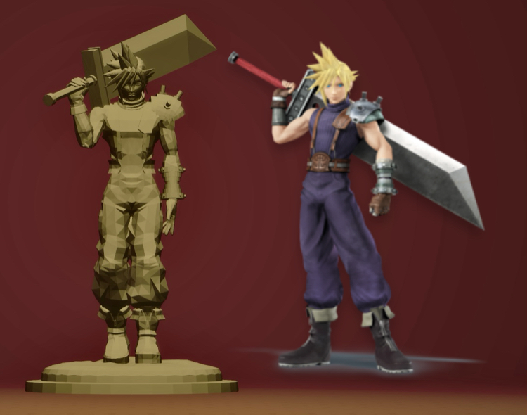 CLOUD STRIFE Cloud Strife Final Fantasy VII Super Smash Bros Cloud Cloud Cloud Strife Final Fantasy Final Fantasy VII 7 cloud cloud cloud