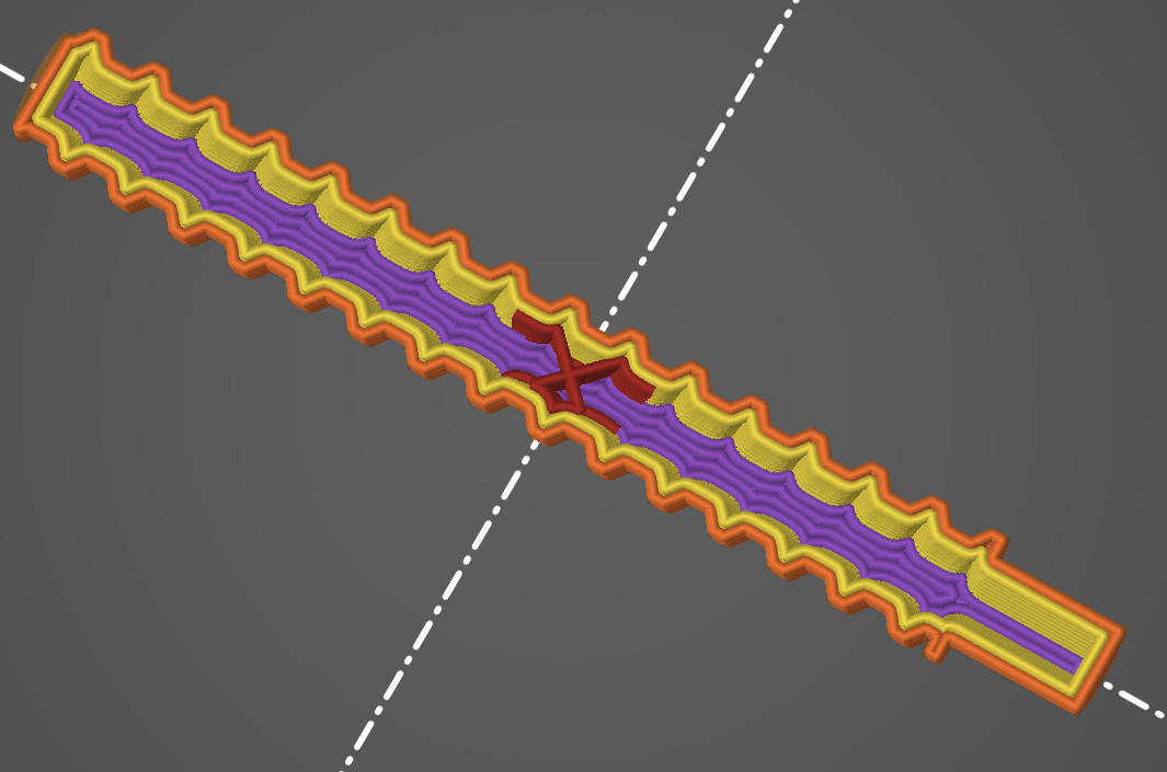 3/4 Screw with removed internal geometry by Pitel Download free STL