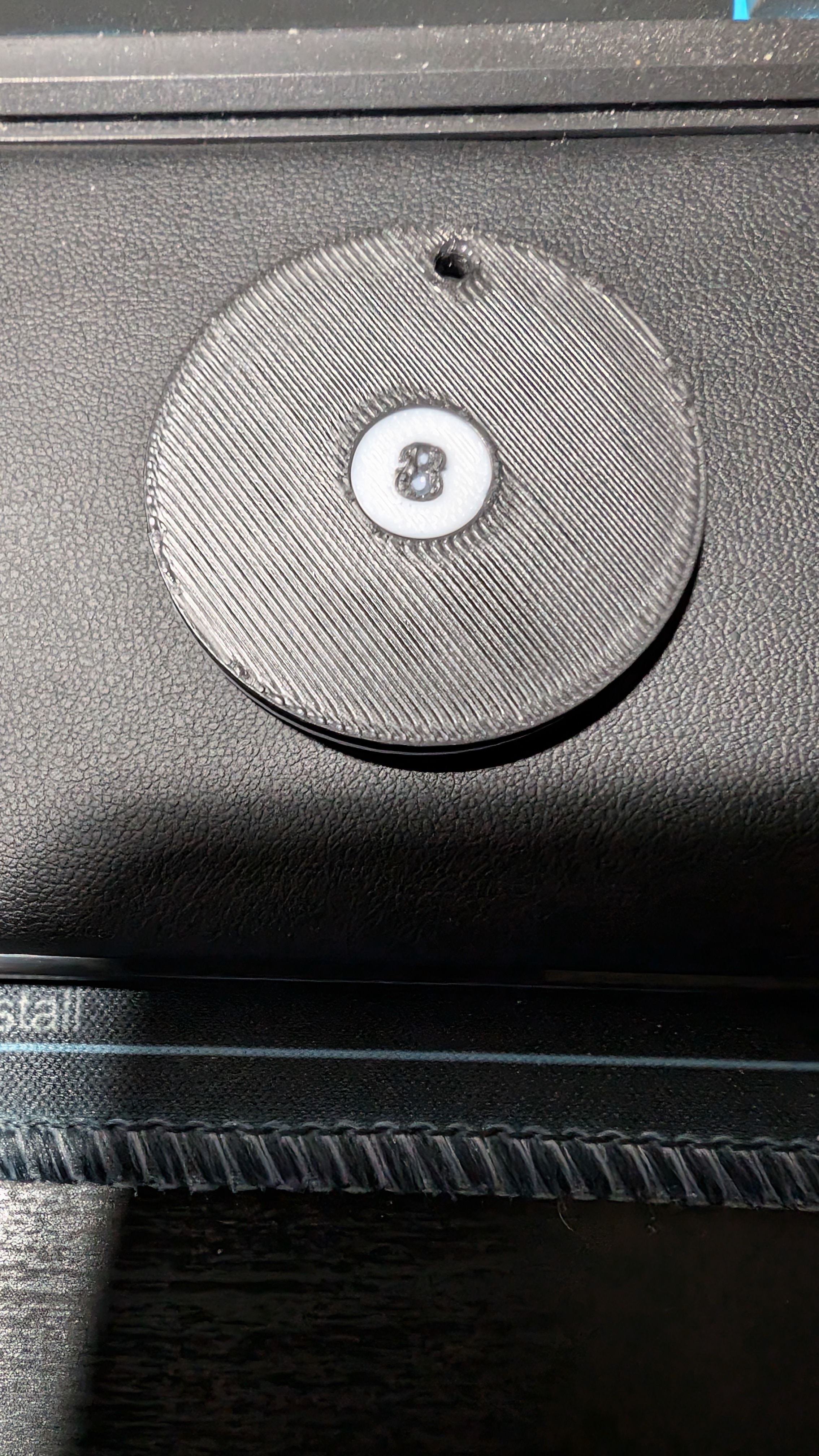 8-Ball 9-Ball keychain and coaster